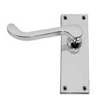 Victorian Lever Latch Scroll Privacy (H-1254)